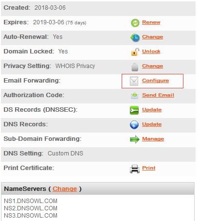 NameSilo+Gmail=自定义域名邮箱